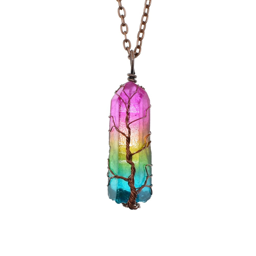Balance — Tree of Life Crystal Necklace